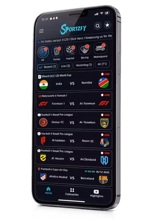Sportzfy APK Live Sports